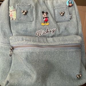 Disney Denim Backpack